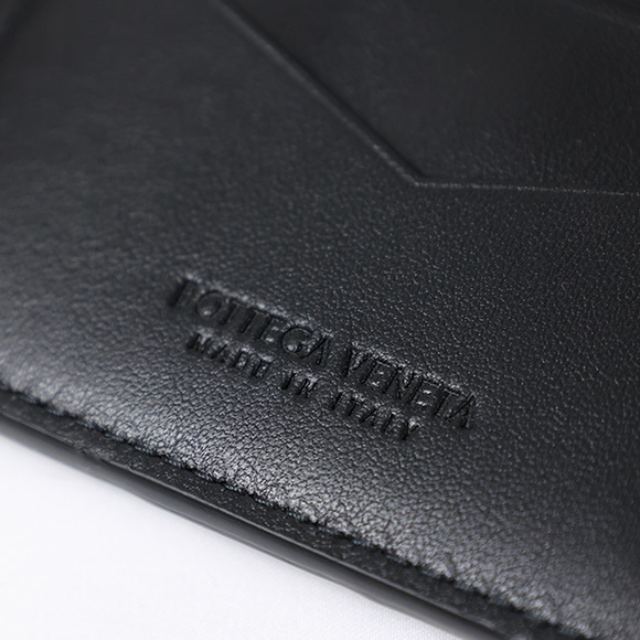 Bottega Veneta Bi-Fold Wallet Coin Purse Black - Picture 7 of 9